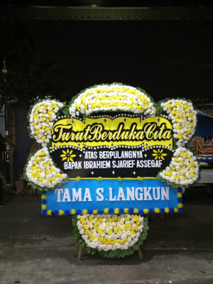 Papan Bunga Duka di Kepulauan Seribu Utara